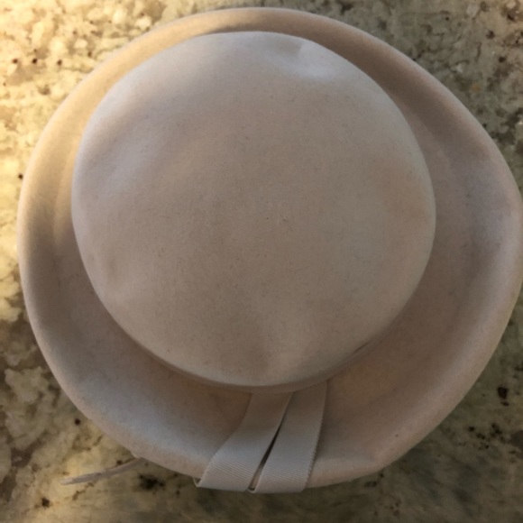 Vintage Ladies Wool Dress Hat - Picture 3 of 6